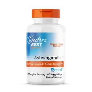 Doctor's Best Ashwagandha with Sensoril 125mg 60 Veggie Caps