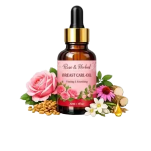 Rose & Herbal Breast Care Oil Firming & Nourishing 30ml