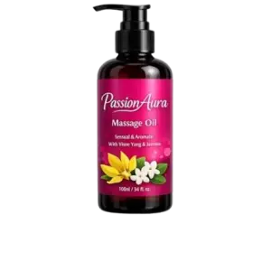 PassionAura Massage Oil Sensual & Aromatic 100ml