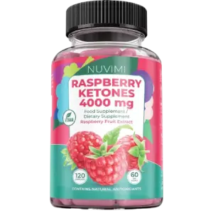 Nuvimi Natural Raspberry Ketones 120 Capsules