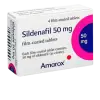 Amarox Sildenafil 50 mg Film Coated 4 Tablets thumbnail