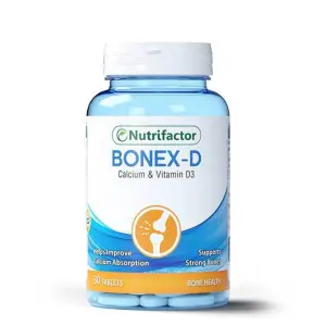 Nutrifactor Bonex-D Calcium & Vitamin D3 - 30 Tablets