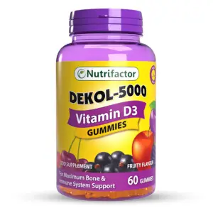 Nutrifactor Dekol 5000 Vitamin D3 60 Gummies